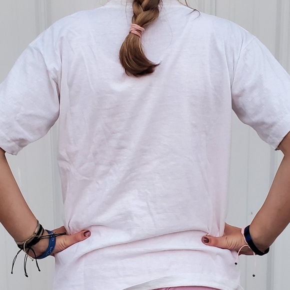 Vintage 80's Bahamas Souvenir T-Shirt Pot Pourri Label Large - Picture 4 of 11